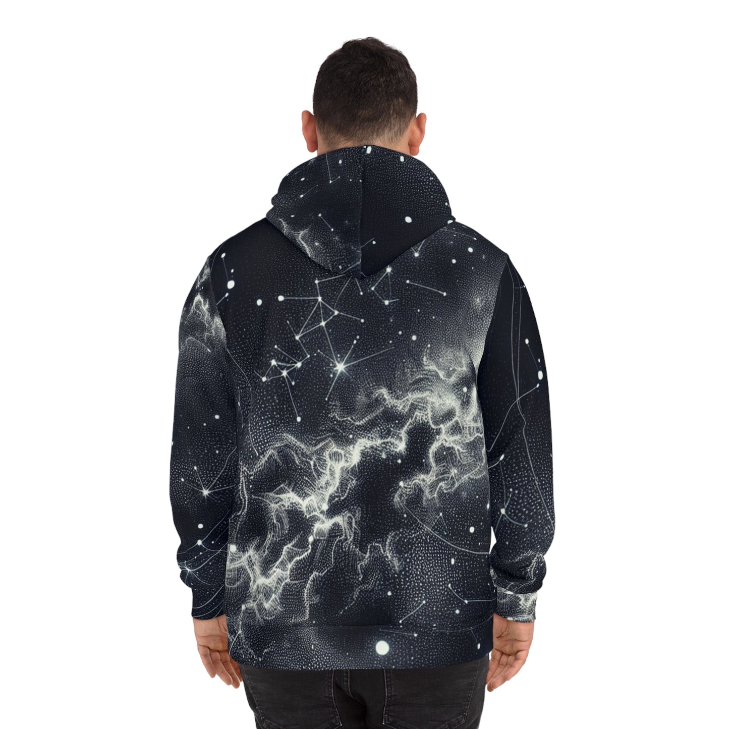 Cosmic Dreamscape Hoodie - Universe-Inspired Fashion for Stargazers