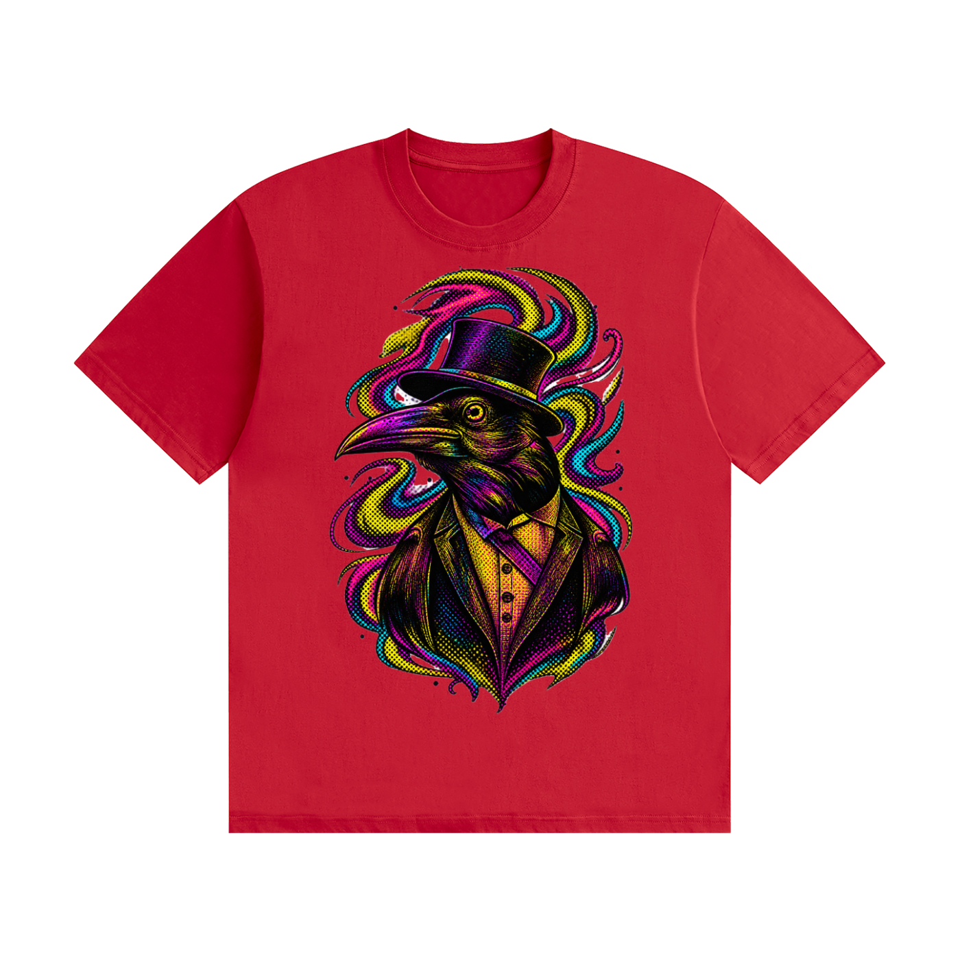 raven cotton tee