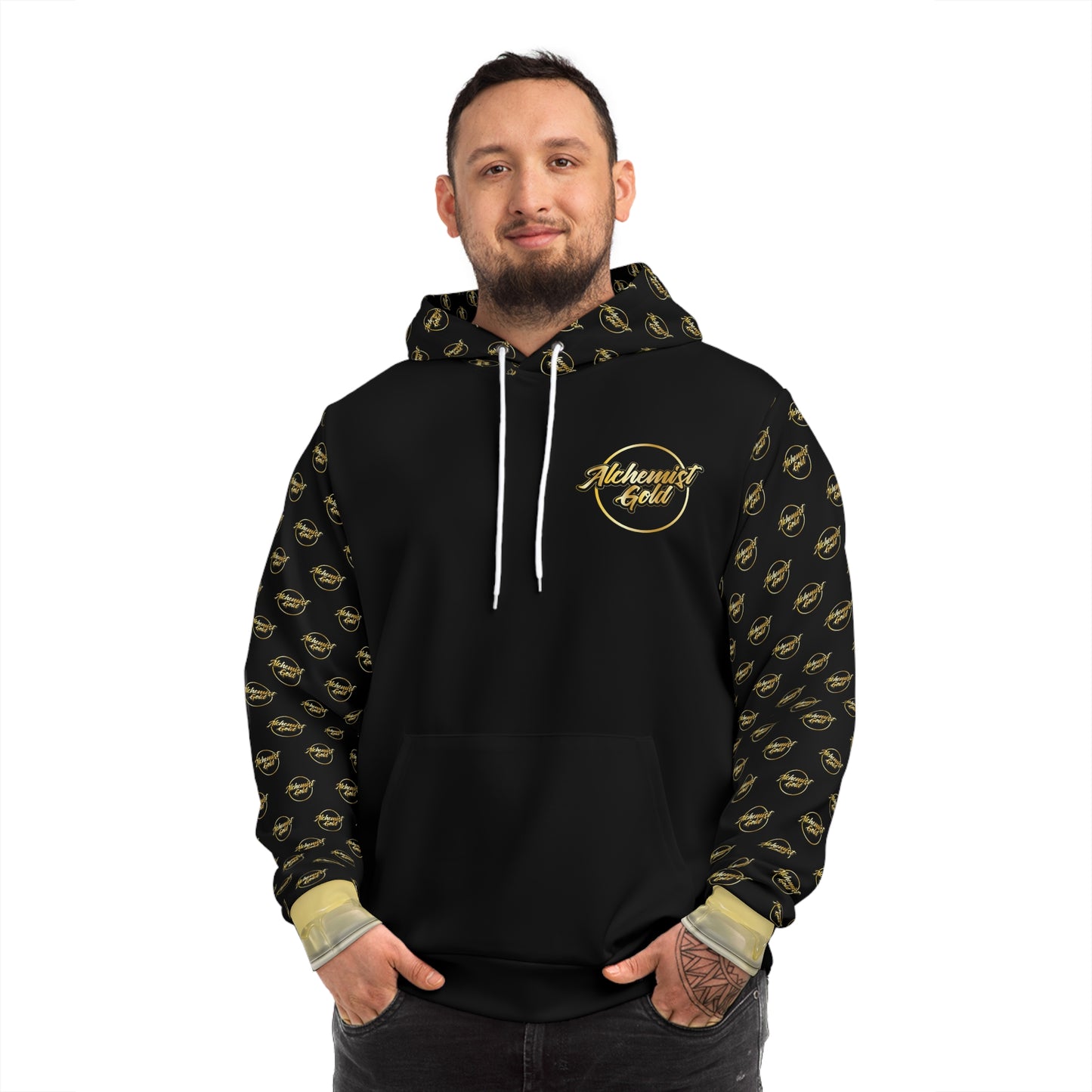 Alchemist Gold Fashion Hoodie - Stylish & Cozy Unisex Pullover for Trendsetters