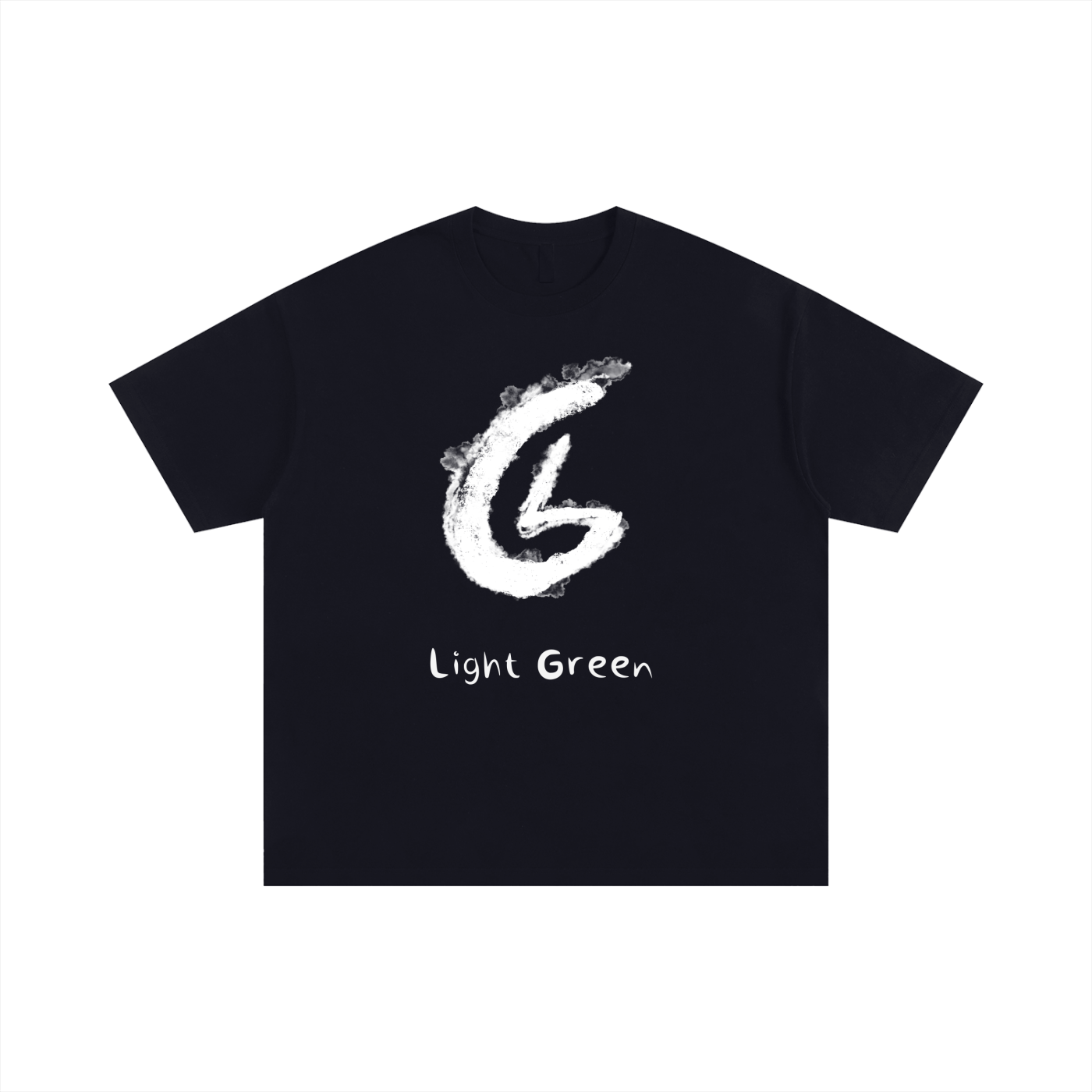 Light Green LG logo Cotton T-Shirt