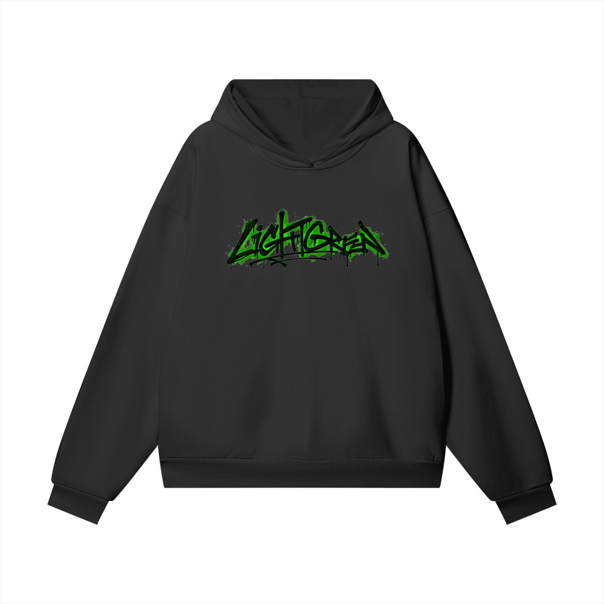 LIGHT GREEN — TAGGED IN GREEN HOODIE