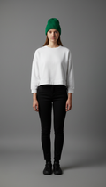 Oversized Crewneck Minimal Print