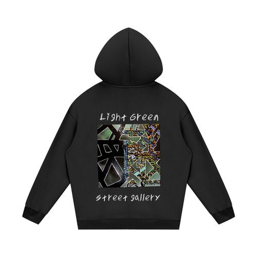 Street life hoodie with original artwork